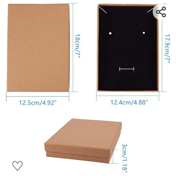 Jewelry Gift Boxes 5" x 7" x 1" New Without Tags - Seven Boxes - Picture 8 of 11